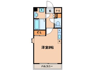 フォ－ラスコ－トⅡの物件間取画像